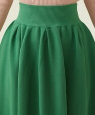 GBGET02330 Sybilla(シビラ) 【フォルムニット】バルーンフォルムニットスカート グリーン