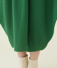 GBGET02330 Sybilla(シビラ) 【フォルムニット】バルーンフォルムニットスカート グリーン
