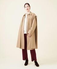GBGJT01290 Sybilla(シビラ) フロントスリットニットパンツ ボルドー