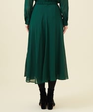 GBHAC06400 Sybilla(シビラ) 【メディア着用】ドレープフレアスカート グリーン