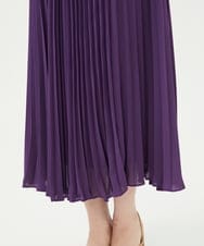 GBHAD01360 Sybilla(シビラ) アコーディオンプリーツスカート パープル