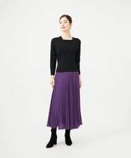 GBHAD01360 Sybilla(シビラ) アコーディオンプリーツスカート パープル
