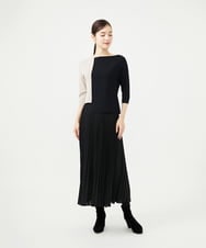 GBHAD01360 Sybilla(シビラ) アコーディオンプリーツスカート ブラック