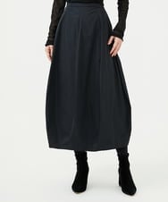 GBHAD05330 Sybilla(シビラ) シルキータフタコクーンスカート ブラック