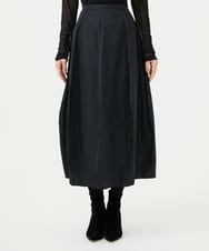 GBHAD05330 Sybilla(シビラ) シルキータフタコクーンスカート ブラック