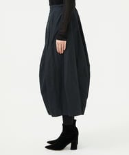 GBHAD05330 Sybilla(シビラ) シルキータフタコクーンスカート ブラック