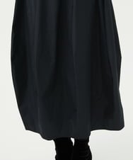 GBHAD05330 Sybilla(シビラ) シルキータフタコクーンスカート ブラック