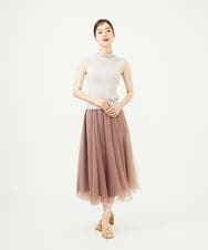 GBHAD33300 Sybilla(シビラ) ダブルチュールスカート スモーキーピンク