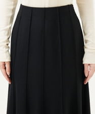 GBHAE32360 Sybilla(シビラ) ピンタックデザインスカート ブラック