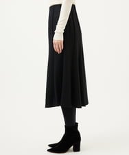 GBHAE32360 Sybilla(シビラ) ピンタックデザインスカート ブラック