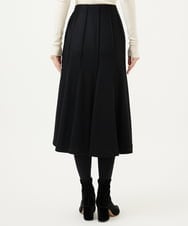 GBHAE32360 Sybilla(シビラ) ピンタックデザインスカート ブラック