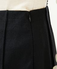 GBHAE32360 Sybilla(シビラ) ピンタックデザインスカート ブラック