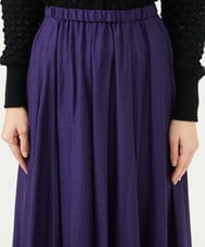 GBHAE42250 Sybilla(シビラ) シアークリンクルスカート パープル