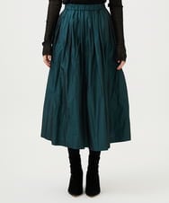 GBHAF35270 Sybilla(シビラ) シャンブレータフタスカート グリーン