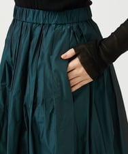 GBHAF35270 Sybilla(シビラ) シャンブレータフタスカート グリーン