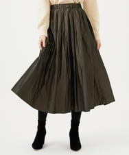 GBHAF35270 Sybilla(シビラ) シャンブレータフタスカート ブラウン