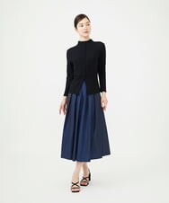 GBHAG03300 Sybilla(シビラ) シャンブレータフタスカート ネイビー