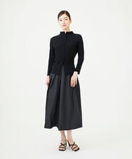GBHAG03300 Sybilla(シビラ) シャンブレータフタスカート ブラック