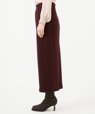 GBHAG08400 Sybilla(シビラ) ウールアムンゼンタイトスカート バーガンディー