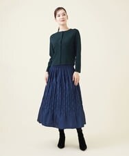 シャーリングデザインスカート(ミモレ丈スカート) | Sybilla(シビラ  