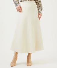 GBHEE01450 Sybilla(シビラ) ストレッチブークレースカート アイボリー