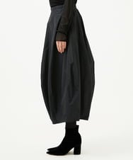 GBHEE05330 Sybilla(シビラ) シルキータフタコクーンスカート ブラック