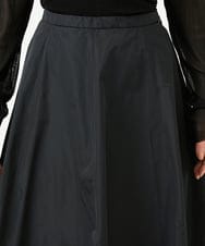 GBHEE05330 Sybilla(シビラ) シルキータフタコクーンスカート ブラック