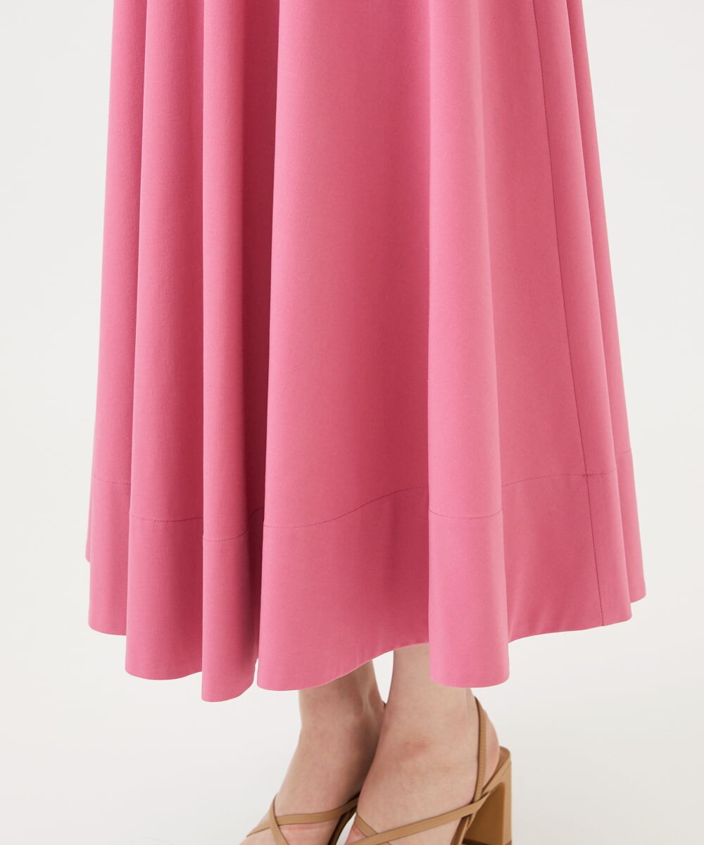 GBHEE26300 Sybilla(シビラ) ストレッチタフタボリュームスカート ピンク