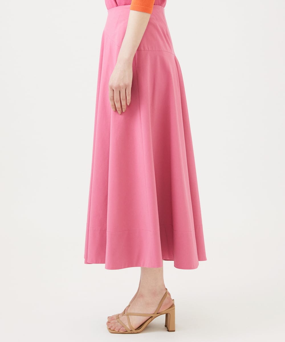 GBHEE26300 Sybilla(シビラ) ストレッチタフタボリュームスカート ピンク