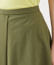 GBHEE27330 Sybilla(シビラ) ストレッチタフタアシンメトリースカート カーキ