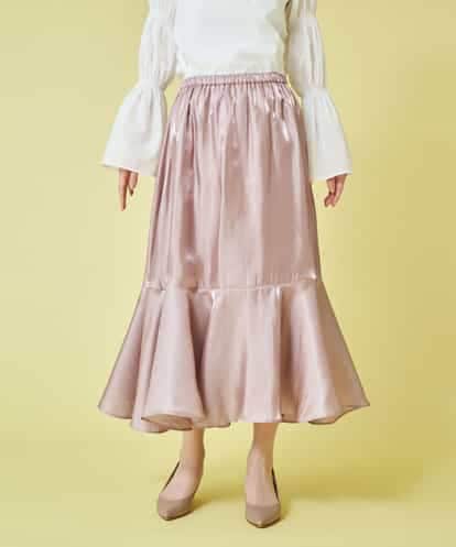 GBHEM53290 Sybilla クロッシーサテンスカート