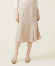 GBHET10330 Sybilla(シビラ) トリアセストレッチスカート ベージュ