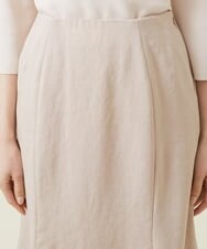 GBHET10330 Sybilla(シビラ) トリアセストレッチスカート ベージュ