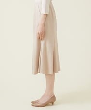 GBHET10330 Sybilla(シビラ) トリアセストレッチスカート ベージュ