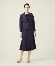GBHET10330 Sybilla(シビラ) トリアセストレッチスカート ネイビー