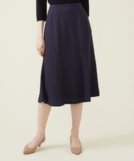 GBHET10330 Sybilla(シビラ) トリアセストレッチスカート ネイビー