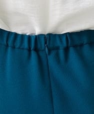 GBHET13360 Sybilla(シビラ) デニットジョーゼットサイドドレープスカート ブルー
