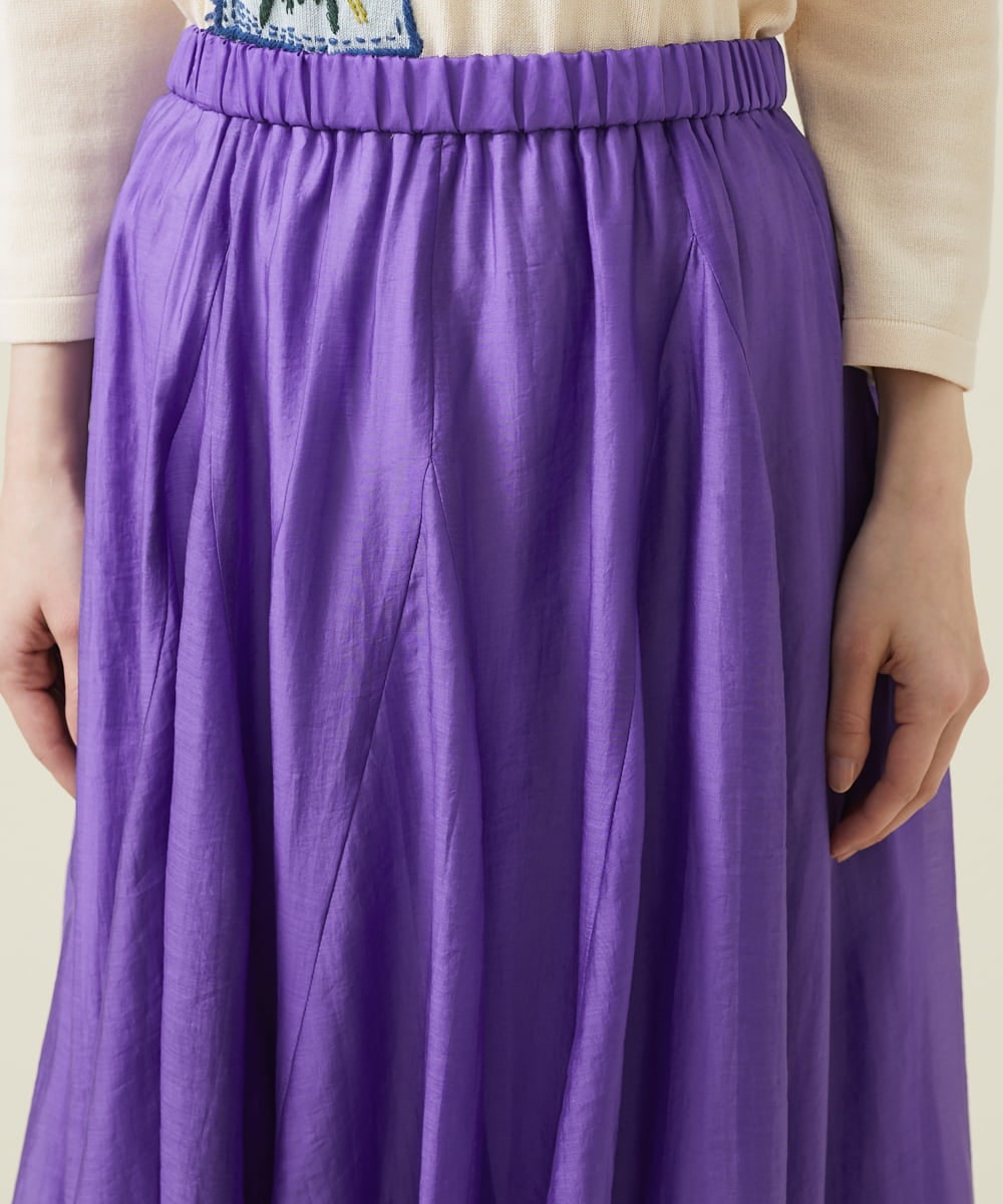 ボリュームフレアスカート(ミモレ丈スカート) | Sybilla(シビラ  