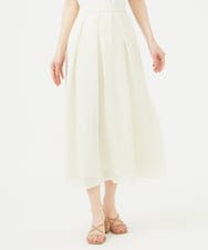 GBHGB03450 Sybilla(シビラ) シアーカラミスカート アイボリー