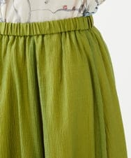 GBHGD42250 Sybilla(シビラ) シアークリンクルスカート グリーン