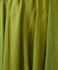 GBHGD42250 Sybilla(シビラ) シアークリンクルスカート グリーン