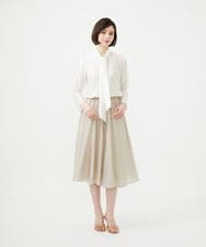 GBHGD42250 Sybilla(シビラ) シアークリンクルスカート ライトグレージュ