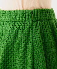 GBHGD45360 Sybilla(シビラ) アイレットレーススカート グリーン