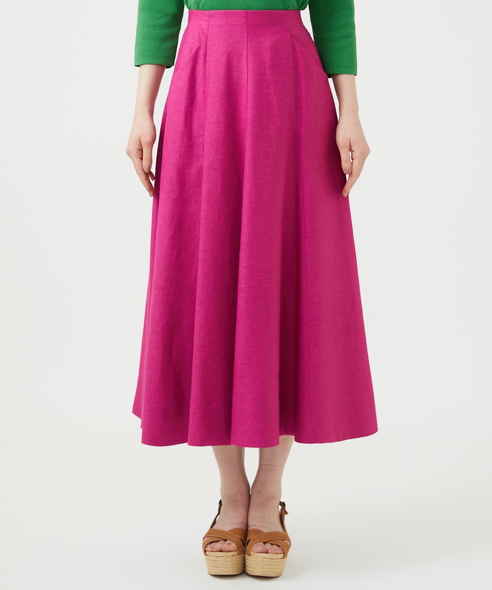 GBHGE01400 Sybilla(シビラ) トリアセリネンスカート ピンク