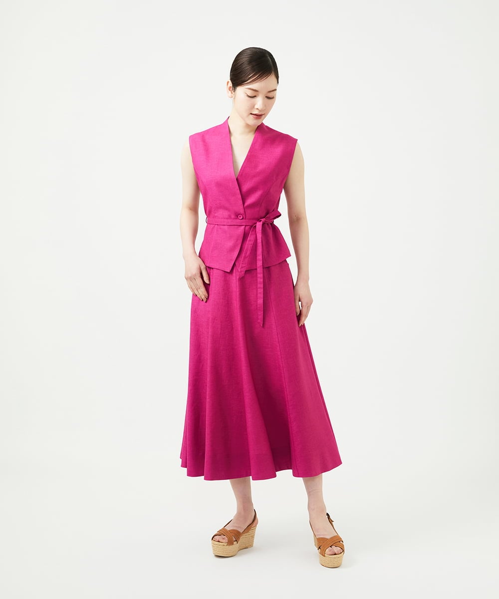 GBHGE01400 Sybilla(シビラ) トリアセリネンスカート ピンク