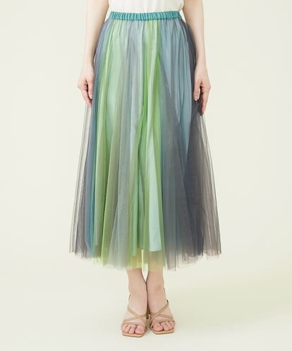 GBHGP03390 Sybilla グラデーションチュールスカート