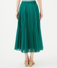 GBHHA30450 Sybilla(シビラ) カールマイヤープリーツスカート グリーン