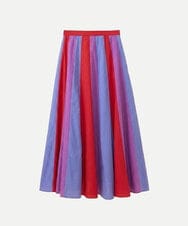 GBHHV29690 Sybilla(シビラ) カラーコンビネーションスカート レッド系