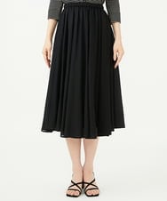 GBHJD42250 Sybilla(シビラ) シアークリンクルスカート ブラック
