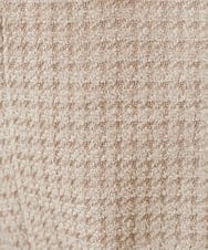GBJAA01590 Sybilla(シビラ) モールツイードノーカラージャケット ベージュ
